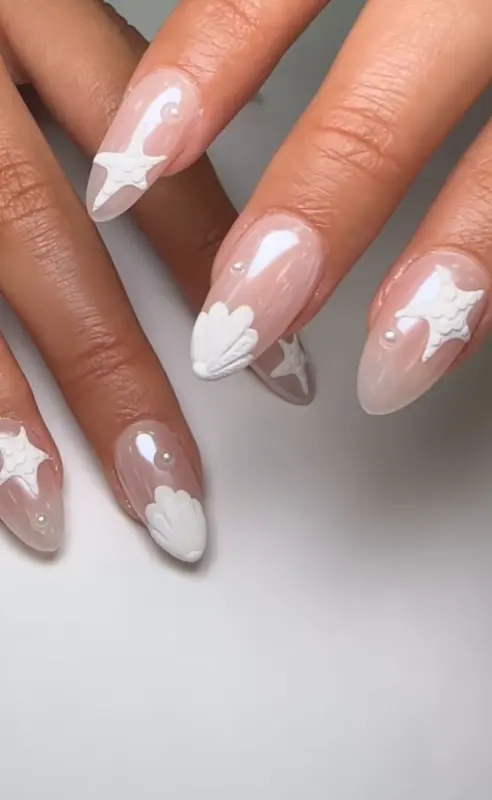 Pearl Nails Take Manicures to the Next Level 15 Seaside Treasure