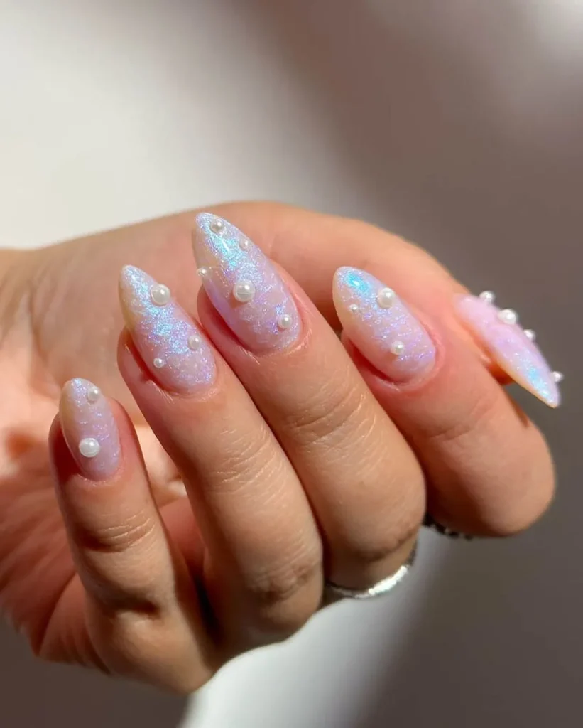 Pearl Nails Take Manicures to the Next Level 6 Micro-Studded Shimmer