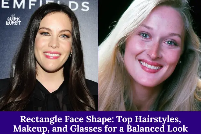 Rectangle Face Shape: Top Hairstyles, Makeup, and Glasses for a Balanced Look 2 Rectangle Face Shape