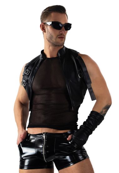 24 Types of Shorts for Men Perfect for Fashion and Fitness 22 Leather Shorts