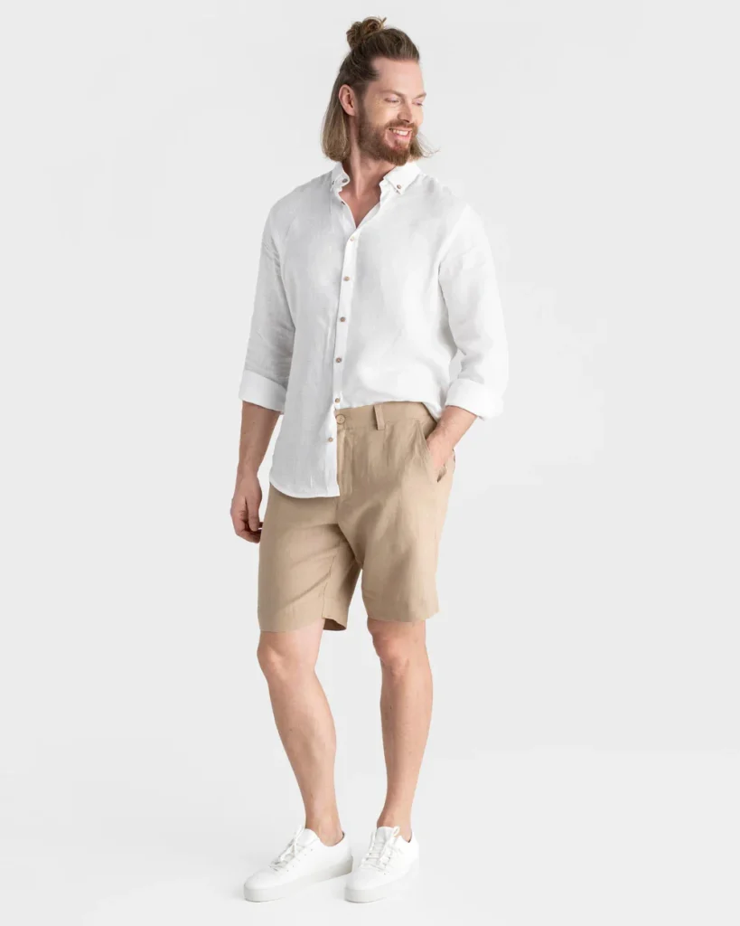 24 Types of Shorts for Men Perfect for Fashion and Fitness 21 Linen Shorts