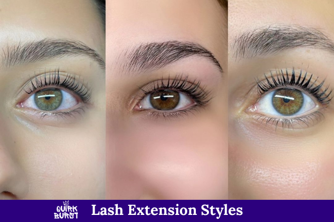 Lash Extension Styles: How to Choose the Best Look for Your Eyes 7 Lash Extension Styles